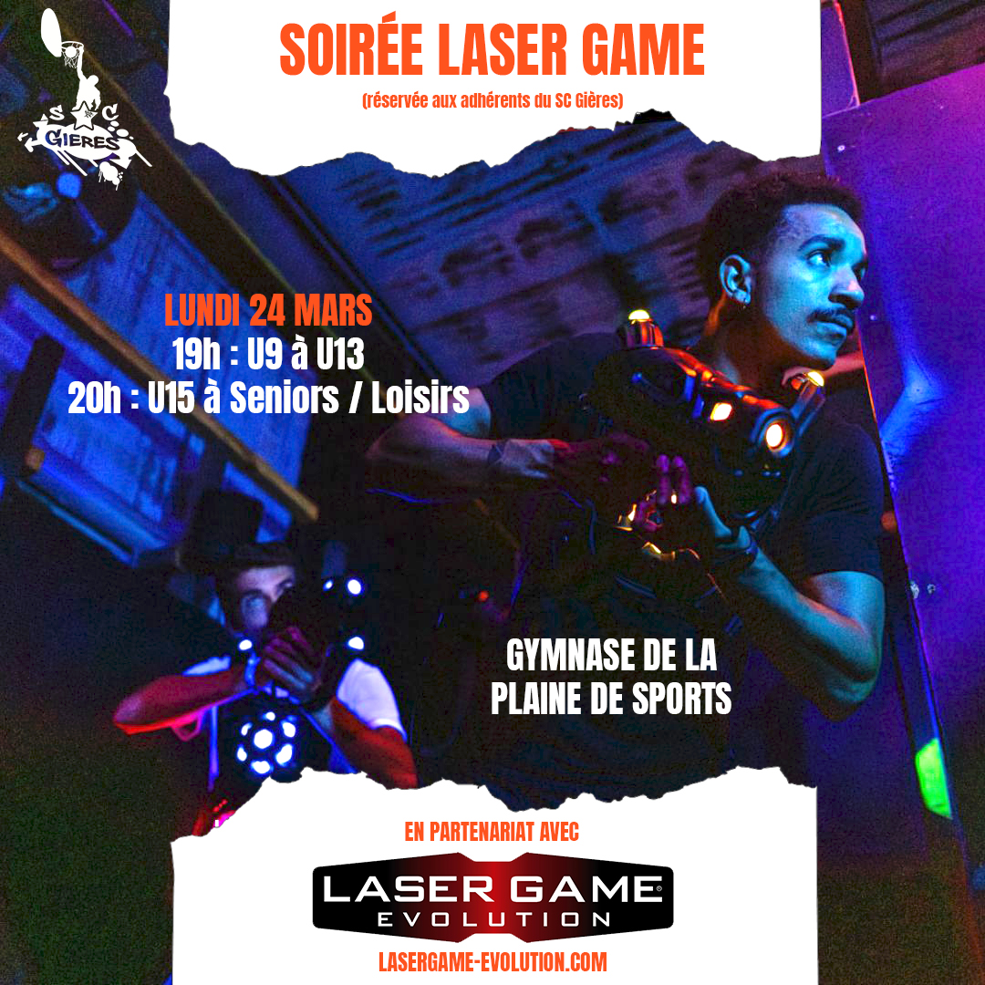 Soirée Laser Game